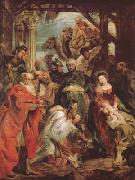Peter Paul Rubens THe Adoration of The Magi (mk27) oil painting picture wholesale
